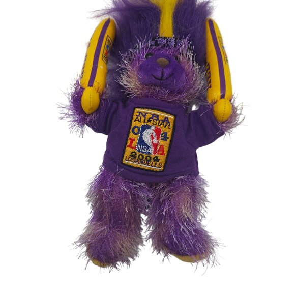 NBA 2004 All-Star Los Angeles Lakers Collectible Rare Vintage Teddy Bear - Picture 4 of 7